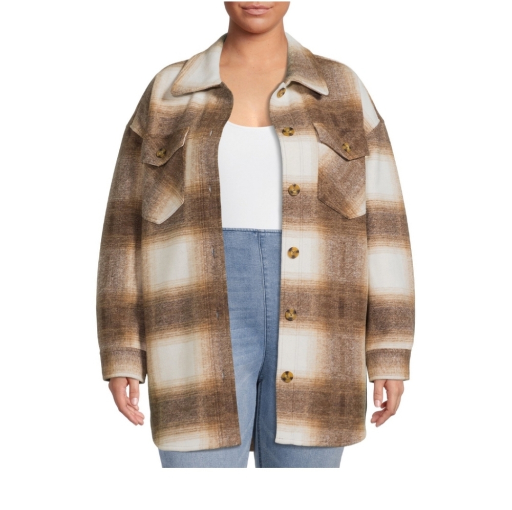 Plaid Shacket 2x